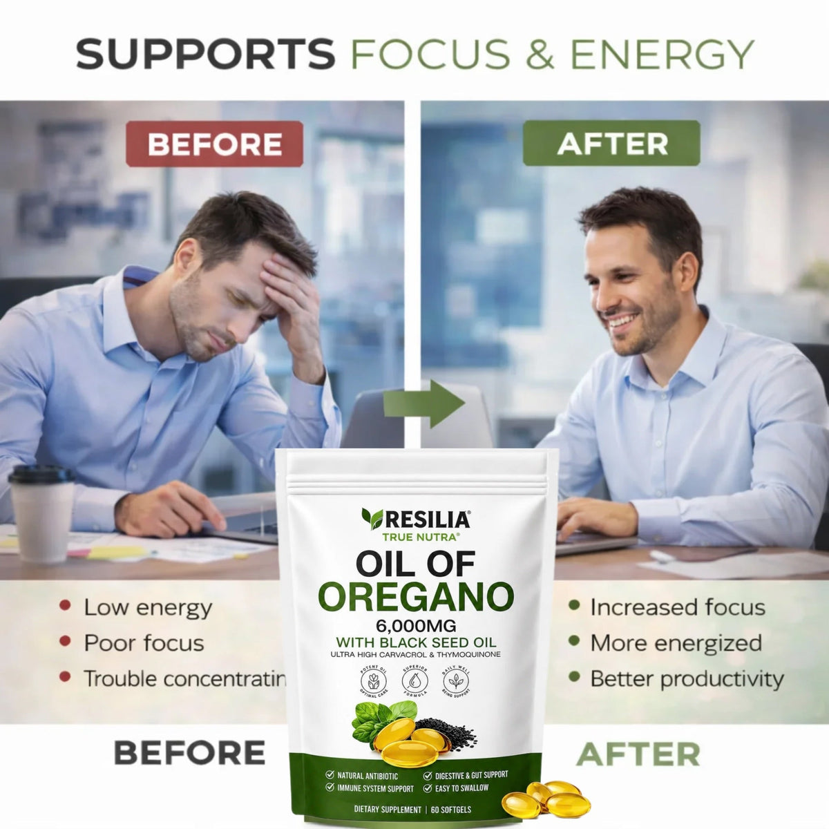 🌿 𝗧𝗥𝗨𝗘 𝗡𝗨𝗧𝗥𝗔 𝗢𝗥𝗘𝗚𝗔𝗡𝗢 𝗢𝗜𝗟 ® 💚
